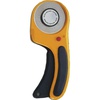 Olfa Splash 60mm Ergonomic Rotary Cutter - Yellow