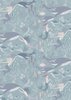 Lewis and Irene Fabrics Sound of the Sea Sirens Spell Dusky Turquoise