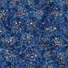 QT Fabrics Got Your Back 108 Inch Wide Backing Fabric Star Swirl Blue Multi