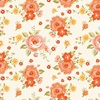 Riley Blake Designs Peach Cobbler Heirloom Cream