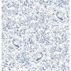 P&B Textiles Forest Fauna 108 Inch Wide Backing Fabric Blue