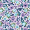 Benartex Seaside Garden 108 Inch Wide Backing Fabric Lavender