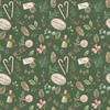 Riley Blake Designs Holiday Spirit Christmas Toss Green