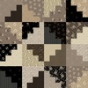 Windham Fabrics Circa Onyx Step By Step Cheater Print Onyx