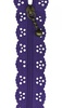 Border Creek Station Lace Zipper 8 Inch Purple