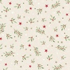 P&B Textiles Believe Tossed Sprigs and Stars Cream