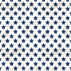 P&B Textiles Farmhouse Americana Set Stars Cream/Navy