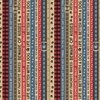 Clothworks A Dog's Life Word Stripe Multi Color