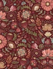 Wilmington Prints Floralscape Floral Damask Red