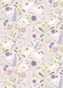 Lewis and Irene Fabrics Floral Song Bloom Light Pink