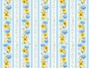 Wilmington Prints Bees and Blooms Border Stripe
