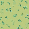 Clothworks Bloom Wildly Sprig Light Olive