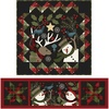 Holly Jolly Wall Hanging and Table Runner Kit