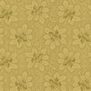 Andover Fabrics Dahlia Tree Berry Fool's Gold