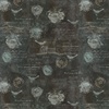 Clothworks Harmony Birds Dark Gray