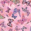 Windham Fabrics Shine On Flutter Pink