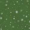 P&B Textiles Believe Snowflake Allover Green