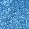 Anthology Fabrics Moody Blue Baliscapes Batik Tiger Floral Sky