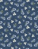 Wilmington Prints Among The Irises Small Florals Blue