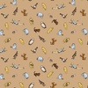 Riley Blake Designs Winnie The Pooh Characters Brown