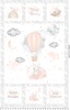 Maywood Studio Honey Bunny Panel White/Grey