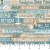 Northcott Beach Therapy Words Turquoise