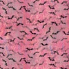 Clothworks Faboolous Bats Raspberry