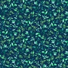 Michael Miller Fabrics Flower Lake Leaves Midnight