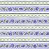 Henry Glass Berrylicious Border Stripe Blue/Green