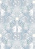 Lewis and Irene Fabrics A Winter's Moon Winter Hare Light Silver with Pearl