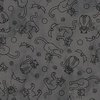 Maywood Studio Spooky Stitches Cats and Bats Grey