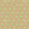 Riley Blake Designs Peter Rabbit and Benjamin Bunny Lettuce Patch Tan
