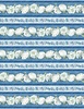 Wilmington Prints Blue Harmony Border Stripe