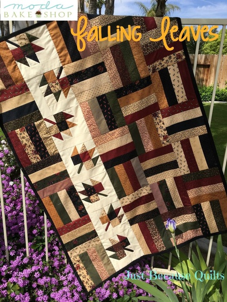 Falling Leaves Free Quilt Pattern by Moda Bake Shop