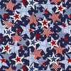 Studio E Fabrics Red White and Starry Blue Too 108 Inch Wide Backing Fabric Patriotic Stars