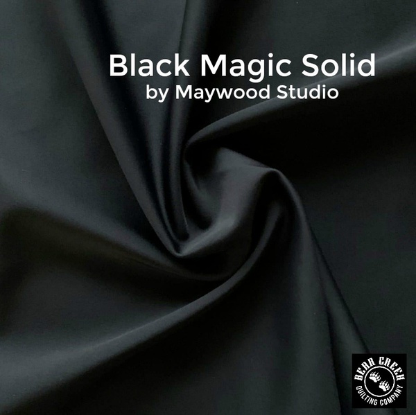 Black Magic Solid by Maywood Studio
