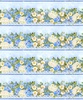 In The Beginning Fabrics Periwinkle Spring Border