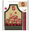 Henry Glass Bloomin Poppies Apron Panel