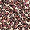 QT Fabrics Fluttering Garden Butterfly Medallions Oatmeal