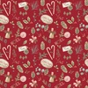 Riley Blake Designs Holiday Spirit Christmas Toss Red