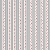 Clothworks Audrey Rose Stripe Light Gray