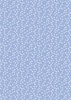 Lewis and Irene Fabrics Forever Blooms Interlaced Blossoms Blue