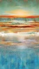 Northcott Tranquil Tides Sunrise Ombre Blue/Green