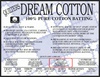 Quilters Dream Batting Natural Cotton - Deluxe (6" Precut Squares)