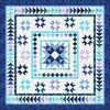 Watercolor Blossoms Medallion March Free Quilt Pattern