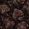 Windham Fabrics Circa Turkey Red Paisley Black