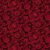 Henry Glass Scrap Basket Favorites Fancy Foulard Cranberry