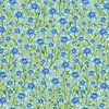 Blank Quilting Tropical Vibes Small Flowers Light Blue