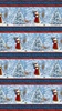 Northcott St Nicholas Border Stripe Dark Blue/Multi