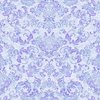 P&B Textiles Camellia Damask Blue/Purple